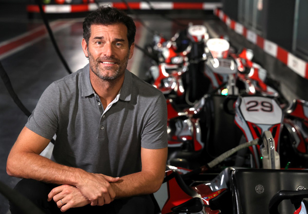 AWC ambassador and racing legend Mark Webber AO at the Macquarie Capital Drive to Survive event. 