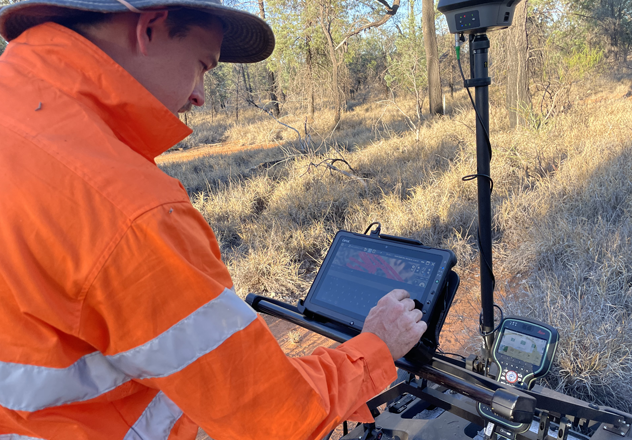 Ground-penetrating radar is helping us to understand the habitat requirements of the Critically Endangered Northern Hairy-nosed Wombat. 