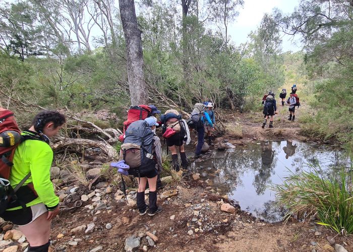 As part of a three-week journey, Carey Baptist Grammar School students spend six days hiking across AWC’s Mount Zero-Taravale Wildlife Sanctuary in Far North Queensland. 